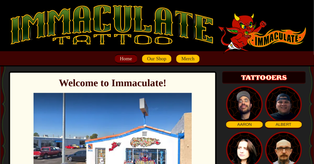 Immaculate Tattoo Mesa AZ