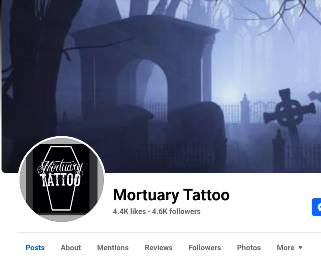 Mortuary Tattoo Mesa AZ