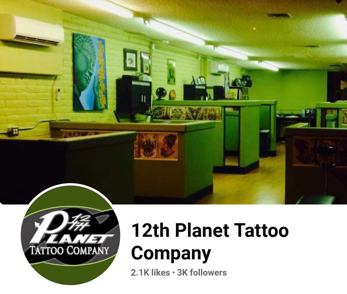 12th Planet Tattoo Co. Sierra Vista AZ