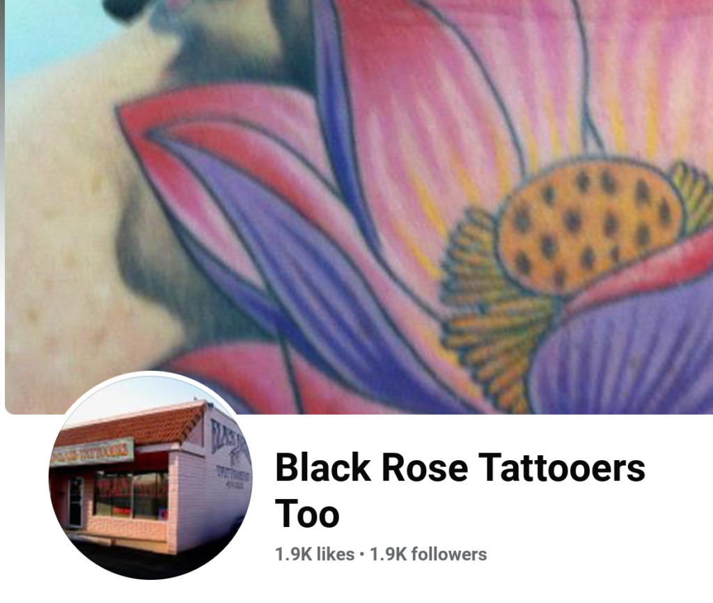 Black Rose Tattooers Too Sierra Vista AZ