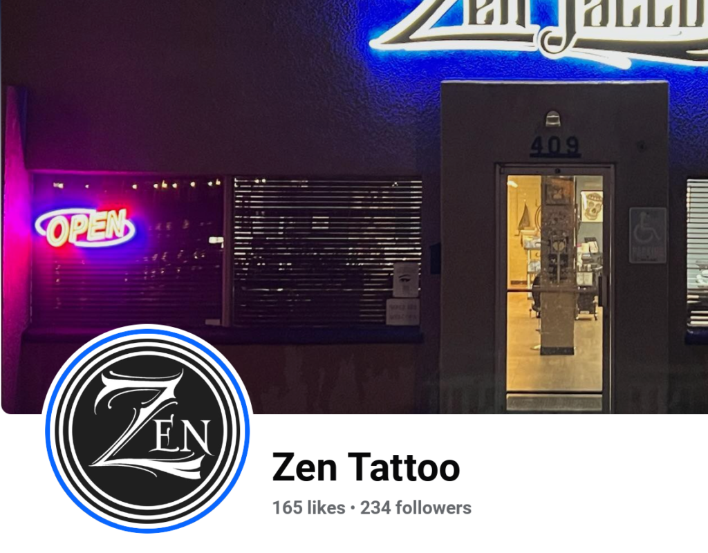 Zen Tattoo Sierra Vista AZ