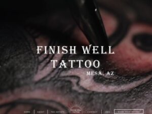 Finish Well Tattoo Mesa AZ