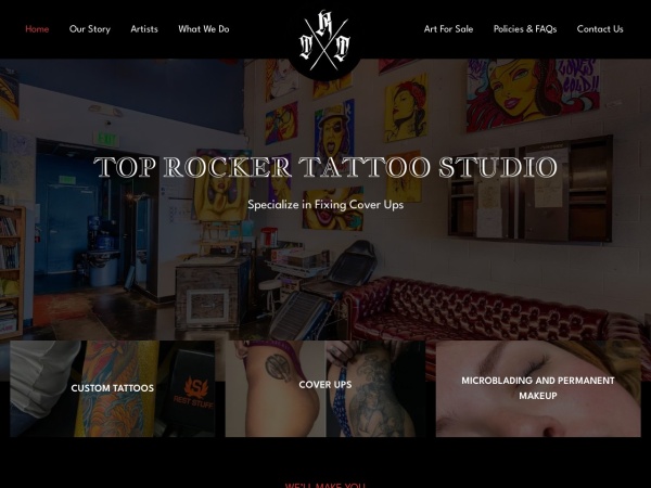 Top Rocker Tattoo Peoria AZ