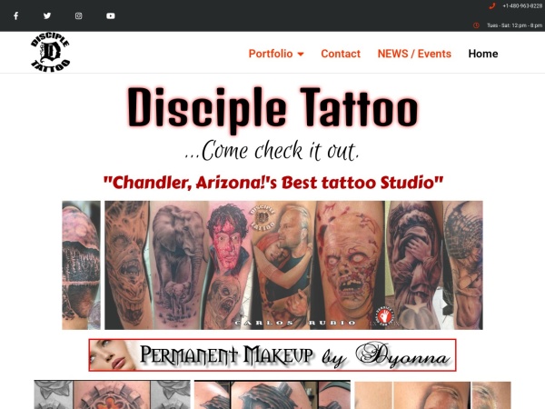 Disciple Tattoo Chandler AZ